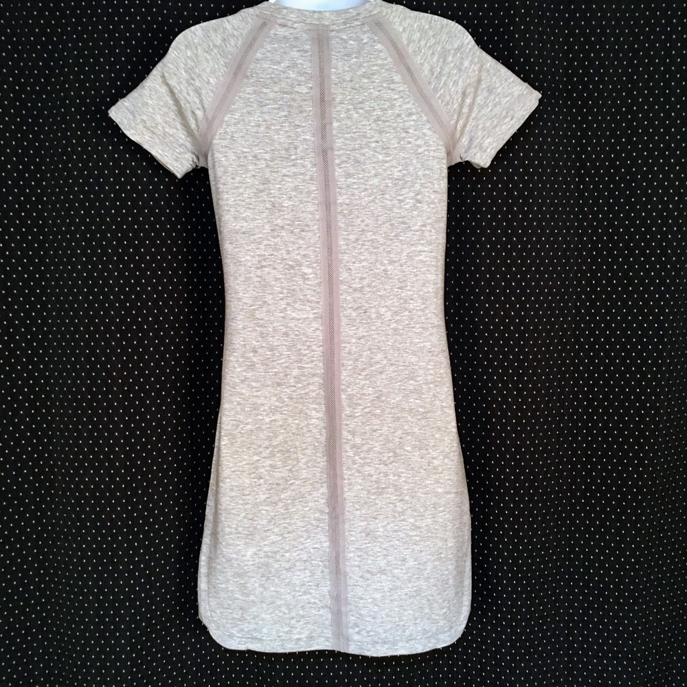 Athleta Crew Neck Pacer Heather Gray Dress Sz XXS - Picture 4 of 8